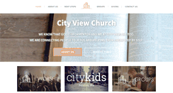 Desktop Screenshot of cityviewchurch.com