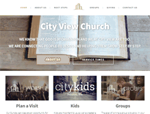 Tablet Screenshot of cityviewchurch.com