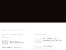 Tablet Screenshot of cityviewchurch.ca